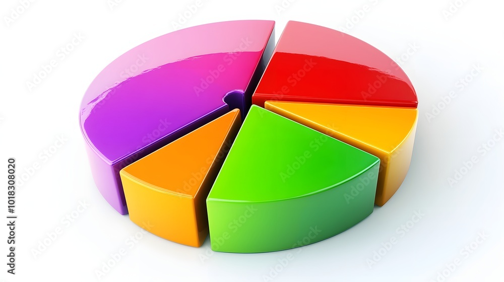 Poster 85. a colorful pie chart showing the breakdown of virtual assistant tasks