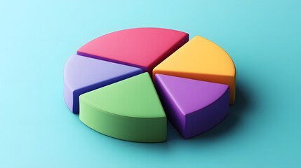 85. A colorful pie chart showing the breakdown of virtual assistant tasks