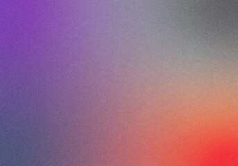 Grainy noisy poster background, red-purple gray color wave backdrop abstract header banner design