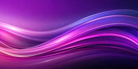 Abstract purple and pink background with reflected waves