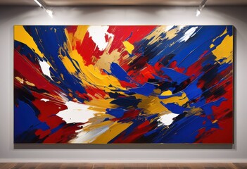 vibrant canvas textures rich colors engaging visual storytelling experience abstract art, coloring, vibrancy, artwork, visuals, design, palette, painting