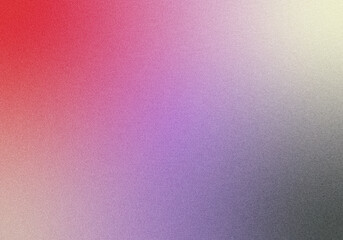Grainy noisy poster background, red-purple gray color wave backdrop abstract header banner design