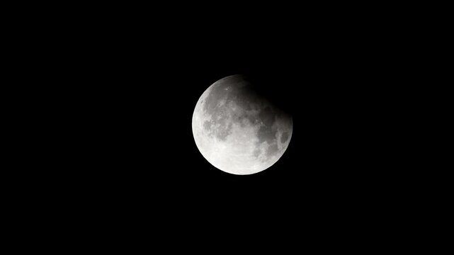 moon in the night Partial lunar eclipse Full moon and lunar eclipse Full moon Super moon 2024