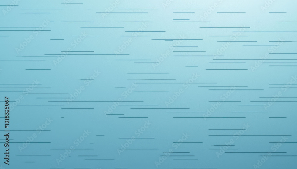 Poster a blue background with many lines. the lines are of different sizes and are scattered all over the b