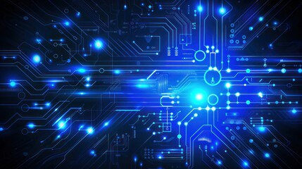 Obraz premium Abstract Circuitry Design