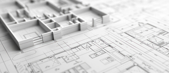 base relief close up draft drawing architectural model blueprint structure construction asset development