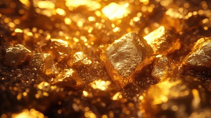 Eco-friendly gold mining brand launching a green marketing campaign across digital and social media platforms.
