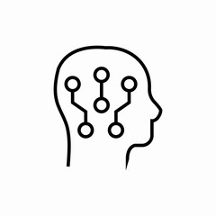 artificial intelligence detailed icon sign vector