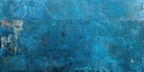Obraz premium wall blue abstract texture background scratches greek dirty