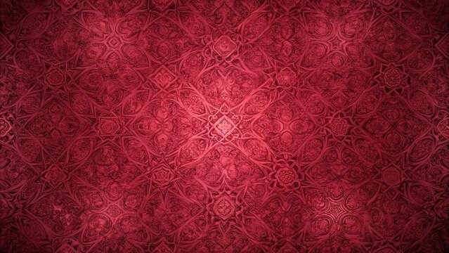 abstract red maroon texture background with symmetrical design