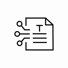 smart contract icon sign vector