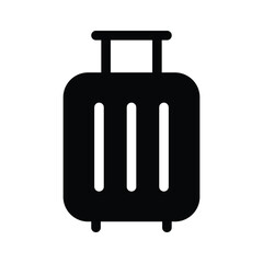 A suitcase icon representing travel, baggage, or vacation
