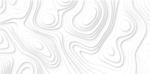 Abstract White paper cut background with lines.3d realistic papercut decoration textured with wavy layers. modern wallpaper texture and 3d realistic design use for banner flyers, posters.	