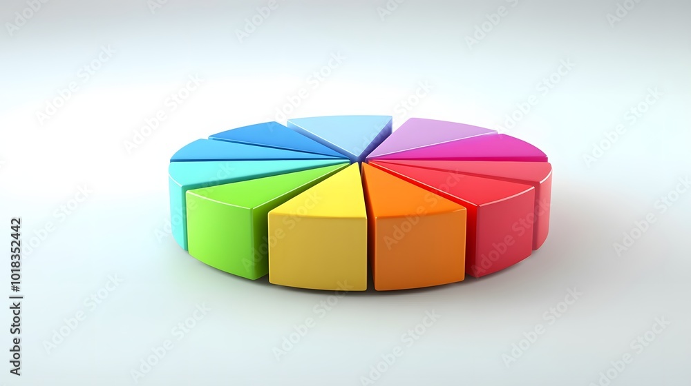 Poster 21. a visually striking pie chart showing the distribution of virtual assistant tasks