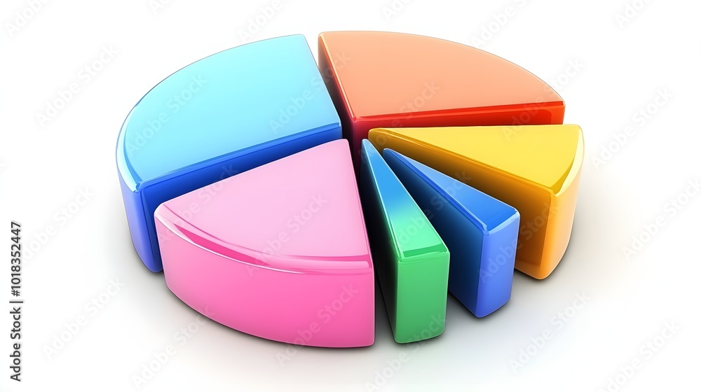 Poster 21. a visually striking pie chart showing the distribution of virtual assistant tasks