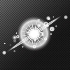 Light effect, Isolated, white, transparent, flare, explosion, sparkle, dust, line, solar flare, spark, stars, spotlight, Sunlight, abstract, vector, special effect
