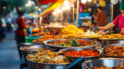 A Culinary Journey Through Vibrant Street Food Markets Exploring Delicious Dishes and Flavors