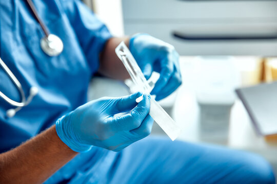 Virus test in the clinic