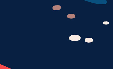 Abstract background with Untidy Shapes for poster banner