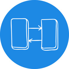  Business infographics icons with different diagram vector illustration. Abstract data visualization, marketing charts and graphs. Business statistics, planning and analytics, forecasting growth rates