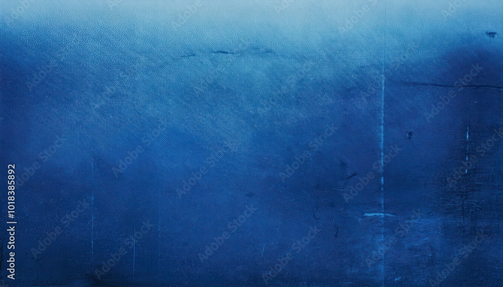 Poster textured deep blue fabric background with subtle grain and lighting variations. perfect for abstract