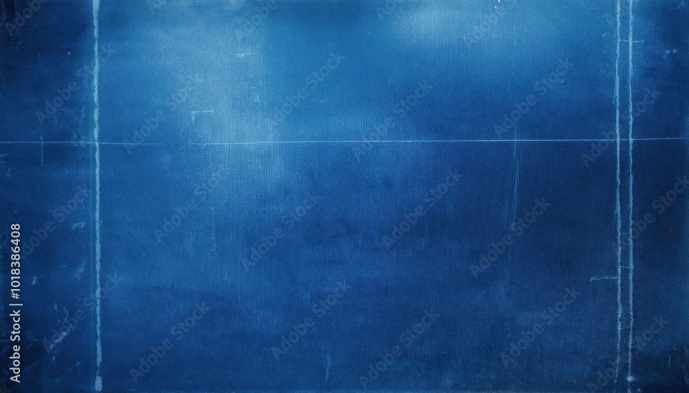 Poster textured deep blue fabric background with subtle grain and lighting variations. perfect for abstract