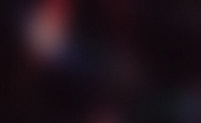 Elegant magenta blue color spots on dark grainy gradient texture backdrop design. Dark noisy bright color spots, glowing, noise, bright, template, banner, poster, copy space