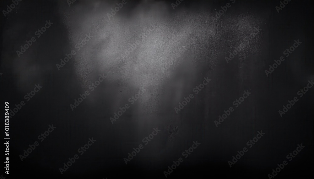 Poster Isolated Ray of Light Breaking Through Darkness and Mist, Creating a Mysterious and Ethereal Atmosphere
