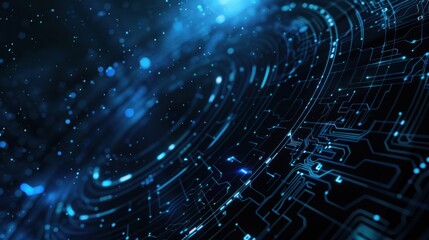 Fototapeta premium Abstract Digital Circuitry Design
