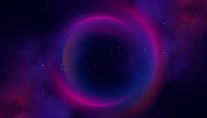 Abstract neon background, neon circle.