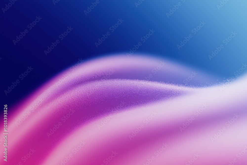 Aufkleber a soft gradient of pink and blue colors creating a serene and calming background, perfect for abstra