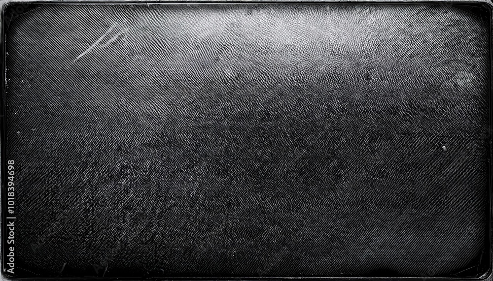 Poster Grunge Black Canvas Texture with Subtle Worn Edges and Vignette, High-Contrast Abstract Background in Vintage Monochrome Style