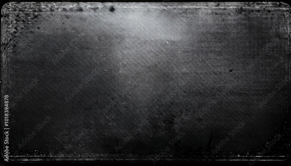 Poster Grunge Black Canvas Texture with Subtle Worn Edges and Vignette, High-Contrast Abstract Background in Vintage Monochrome Style