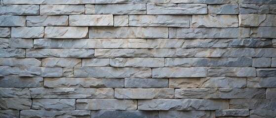 Obraz premium Gray Stone Brick Wall Texture