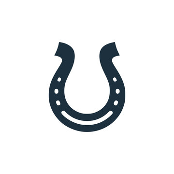 recommend clip art: horseshoe object logo vector illustration template design