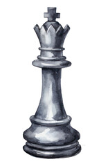 Fototapeta premium PNG Chess game intelligence recreation.