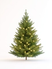 Obraz premium Festive Christmas tree