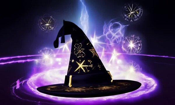 Magical Wizard Hat, Spells, Wizardry, Magic Hat, Halloween