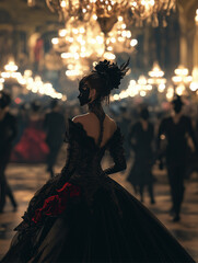 Dark Gothic Halloween Vampire 