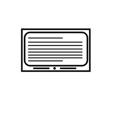 illustration vector graphic of 
television good for see news and add insight on television