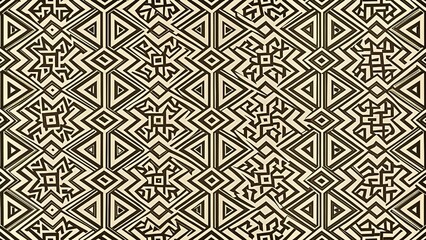 Oriental and esoteric monochrome repeating patterns tilted angle