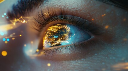 Naklejka premium Digital Eye