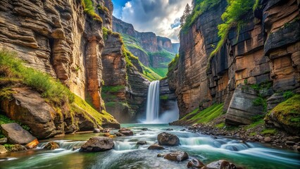 Natural landmark in Dagestan Eye Level