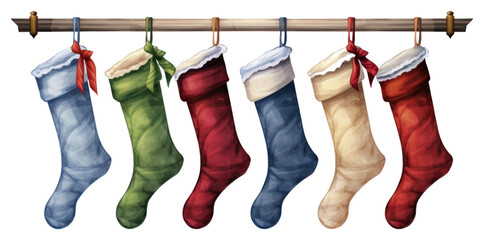 PNG Christmas stocking sock christmas stocking.