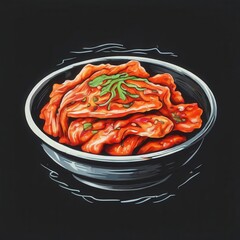 the AI Image Generator, Korean Kimchi