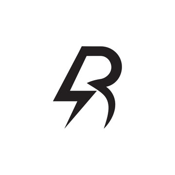 ROLT THUNDER logo design illustration