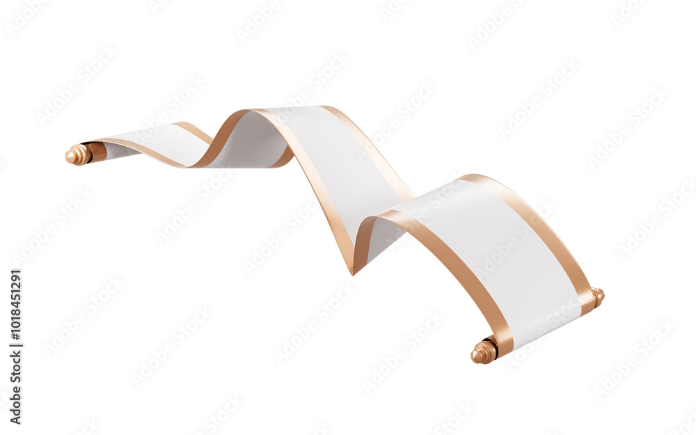 Aufkleber chinese style empty scroll, chinese style background, chinese style element, 3d rendering.