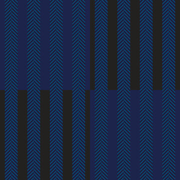 Navy and Black Herringbone Stripe Pattern