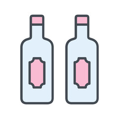 Wine Pairing Vector Icon