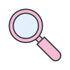 Magnifying Glass Vector Icon